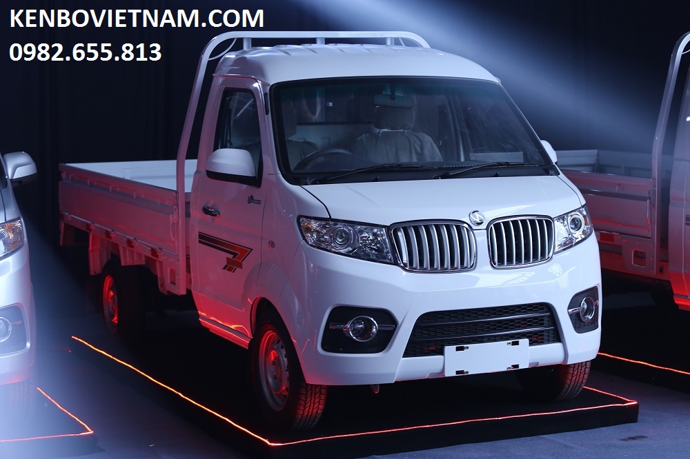 Xe tải DONGBEN T30 thùng khung mui 990kg giá bán xe Dongben